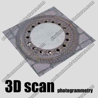 3D Scan Of Manhole Cover #10